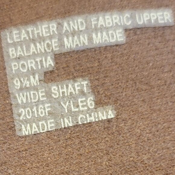 Earth Origins by Earth Portia Wide Shaft Dark Brown Distressed Leather High Boot - Picture 13 of 15